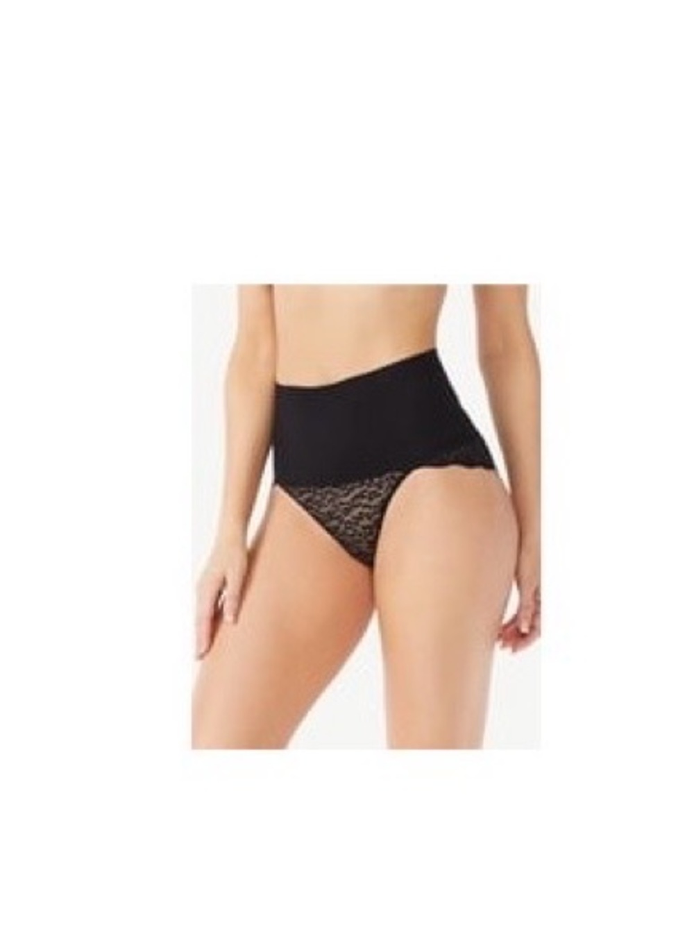 sofia by sofia vergara Black High-Waist Lace Briefs